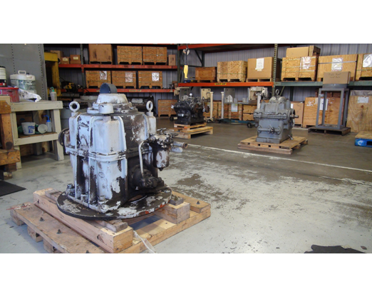Received Gearboxes to be Inspected and rebuild